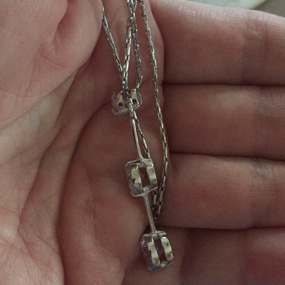 Cubic zirconia necklace - Picture 6 of 6